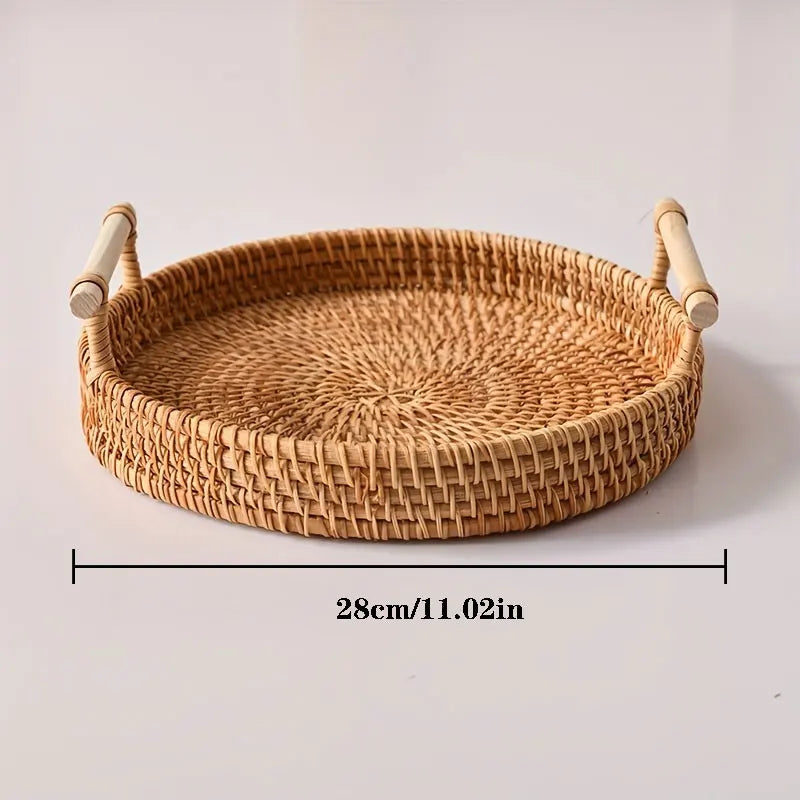 AKASO Woven Tray
- Tray & Food Storage Basket