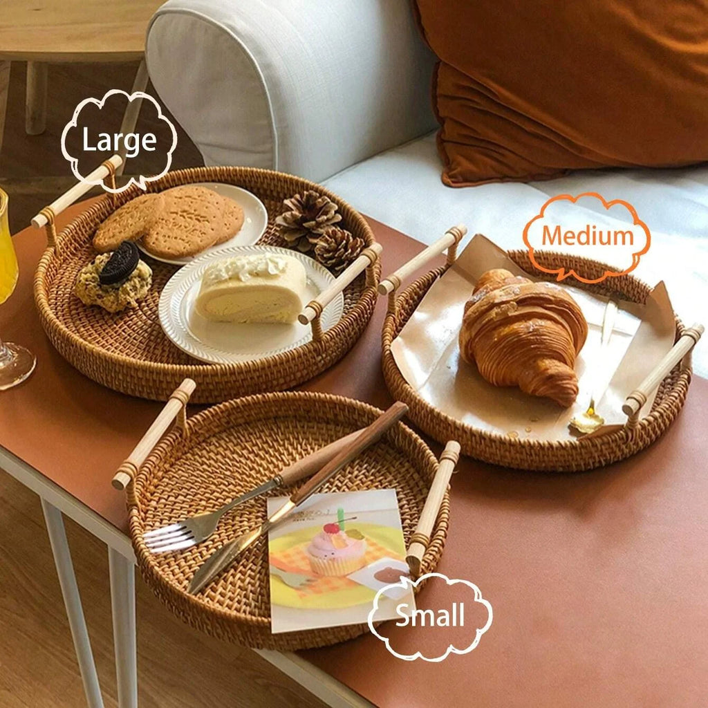 AKASO Woven Tray
- Tray & Food Storage Basket